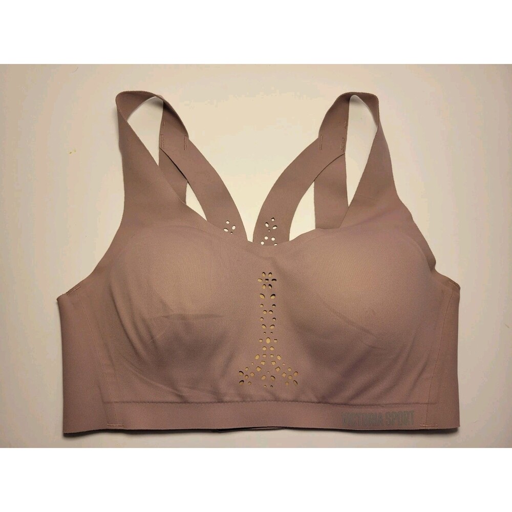 Victoria's Secret Victoria Sport Angel Max Bra Tan Cutout Floral Women Size 32C
